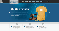 Desktop Screenshot of kontur-textile.eu